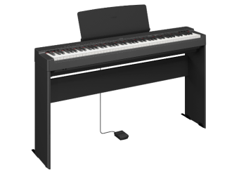 Cliquez pour agrandir Yamaha P-225 NOIR + STAND EN BOIS - Image n°2